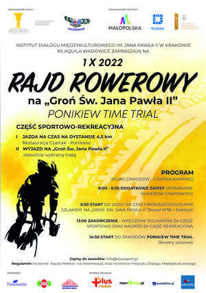 Ponikiew Time Trial. Zapowied? i regulamin.