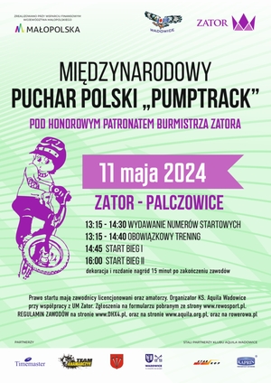 Puchar Polski Pumptrack #2 - Palczowice. Regulamin
